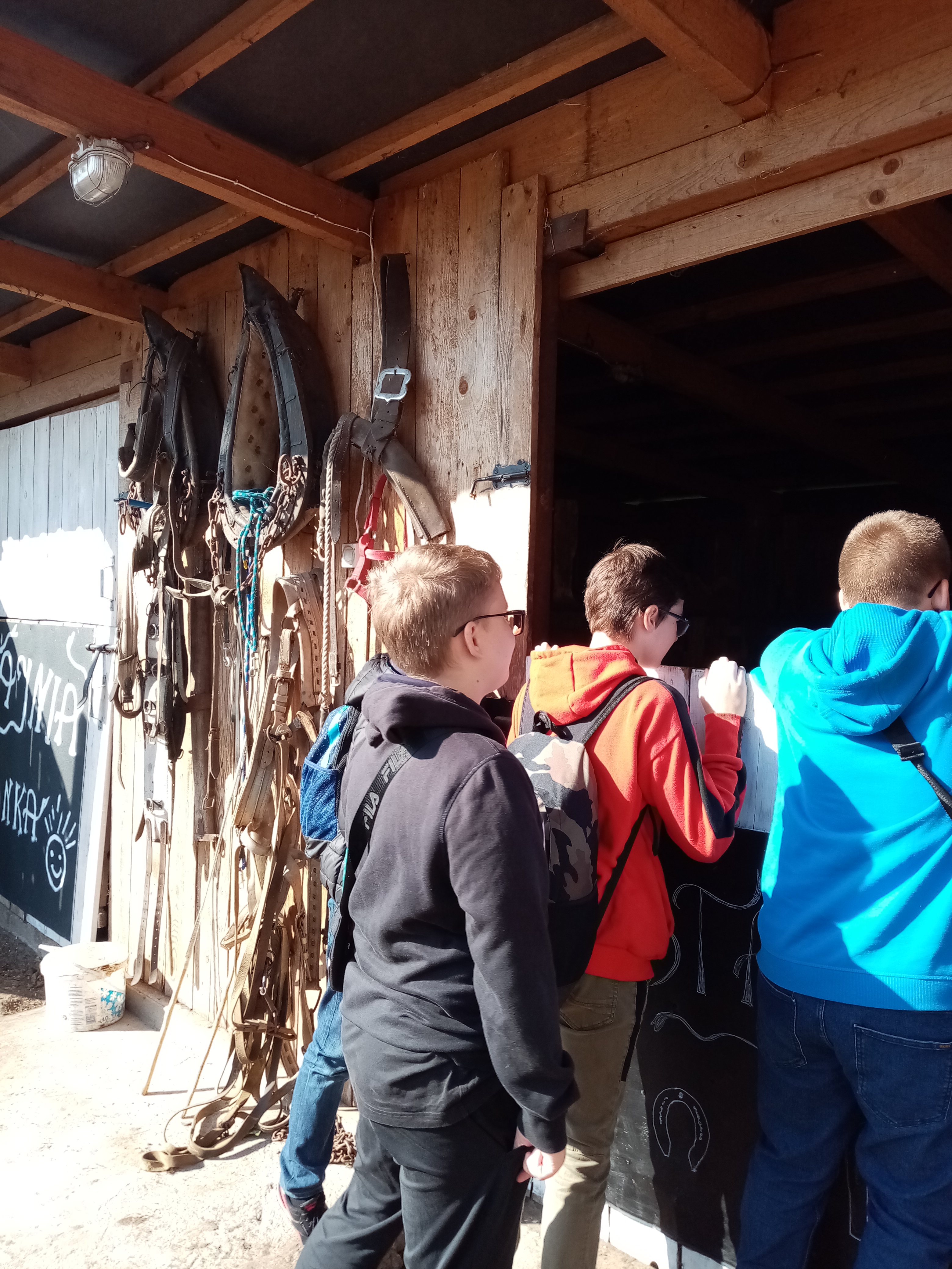 Zwiedzanie wiejskiej zagrody